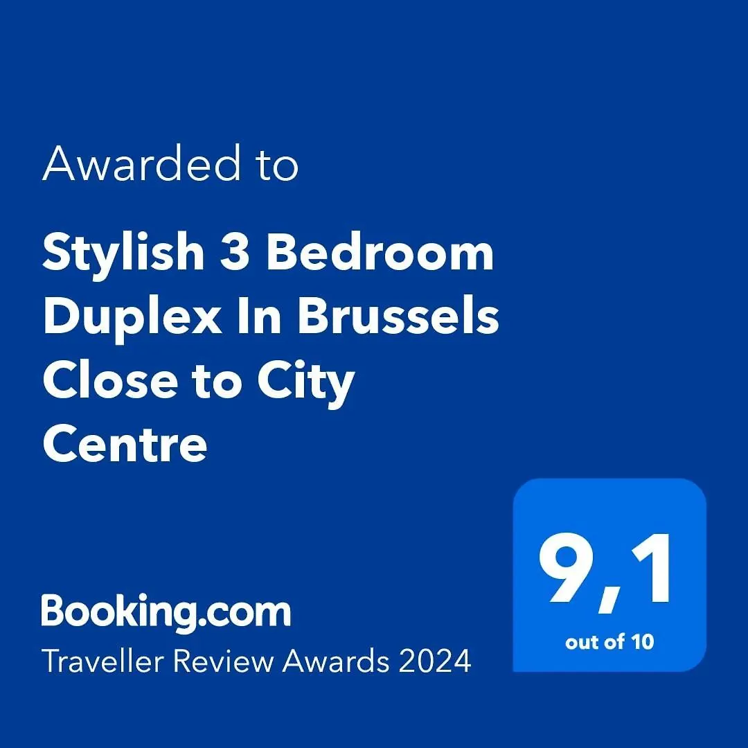 Superb 3 Bedroom & 3 Bathroom Duplex In Brussels City Centre Apartment